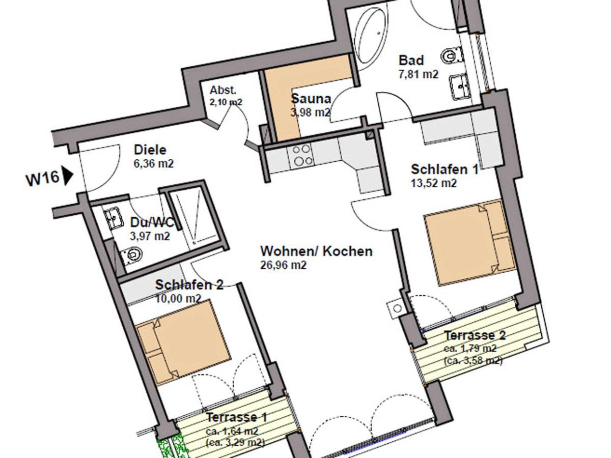 Ostseeresidenz Sassnitz - Wg 16 Mit Kamin, Sauna, Meerblick מראה חיצוני תמונה